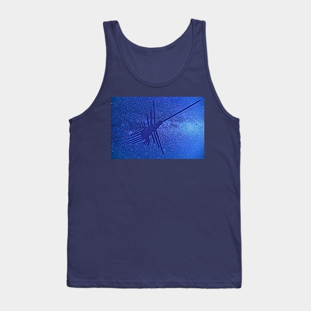 Nazca Hummingbird Tank Top by AlexMir